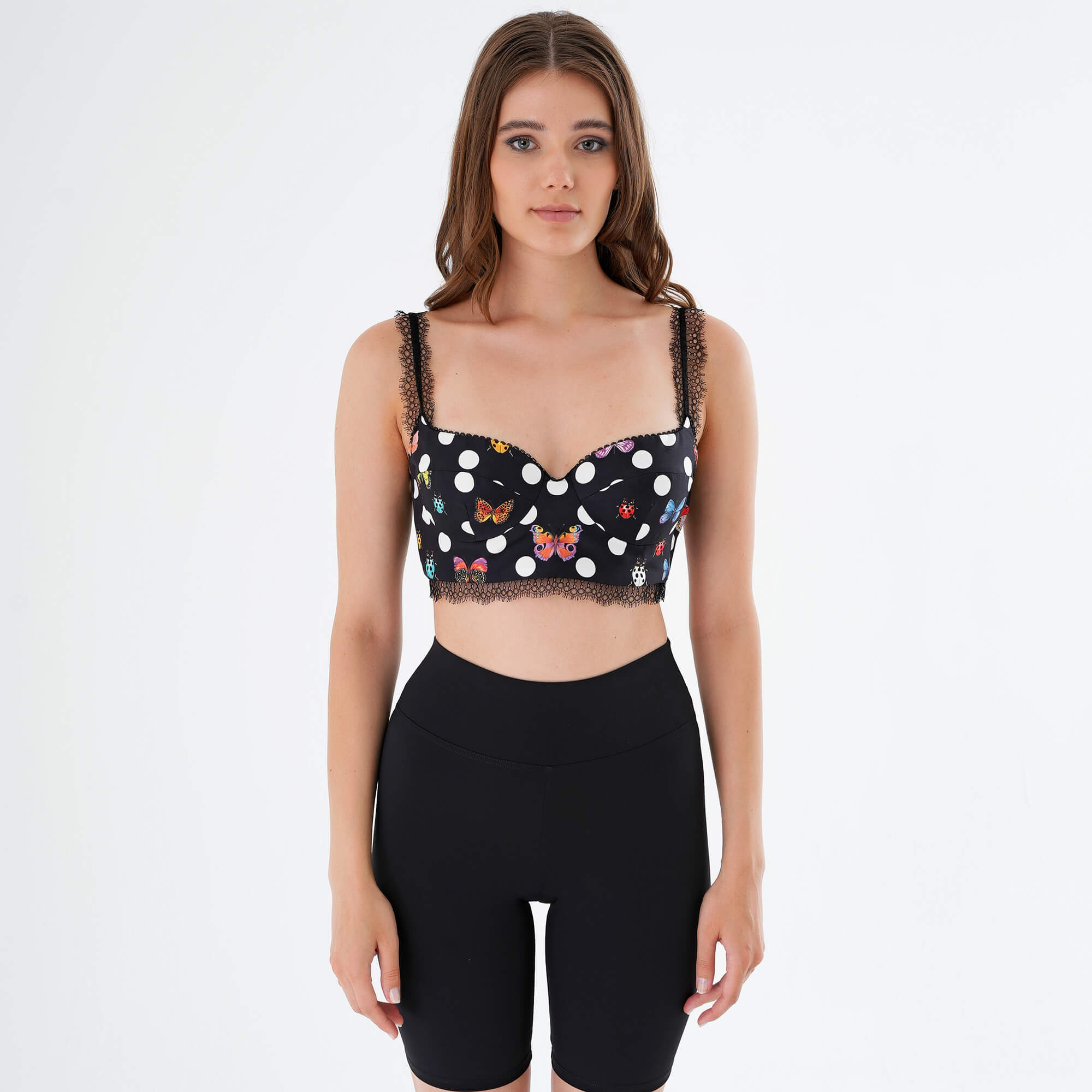 Versace - Versace x Dua Lipa Butterflies Bustier Top IT44 